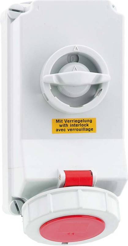 Bals Elektrotech. Wandsteckdose abschaltbar 16050