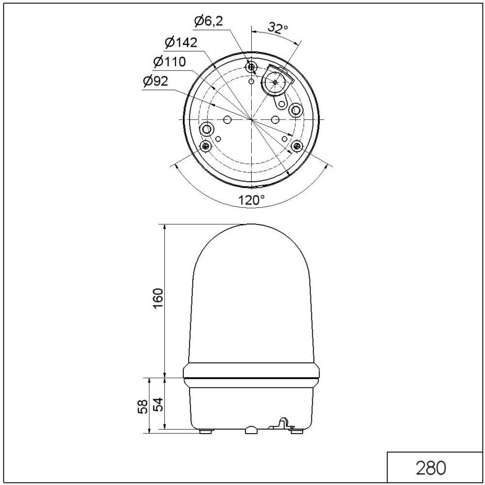 Werma LED-Hindernisfeuer BM 28047055