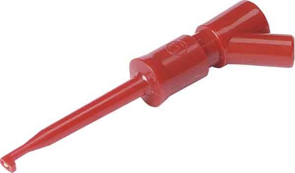 10 Stück SKS Kontakttechnik Klemm-Prüfspitze KLEPS 2-BU rt