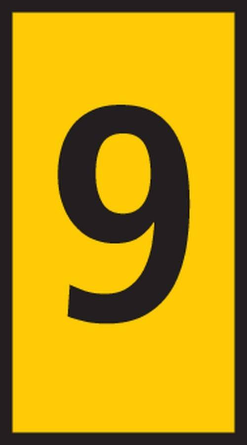 HellermannTyton Kennzeichnungstülle HODS85-9-PVC-YE-M4