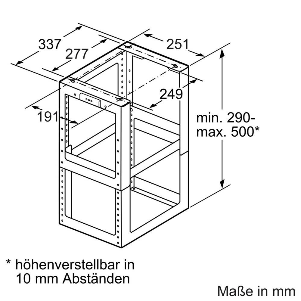 Constructa-Neff Inselturmverlängerung Z5921N0
