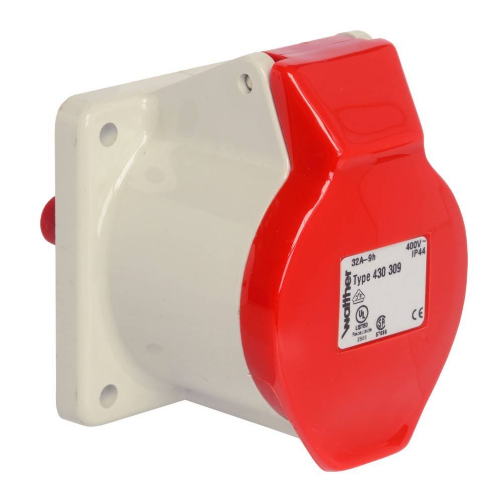 Walther Werke Anbaudose gerade 32A 430309