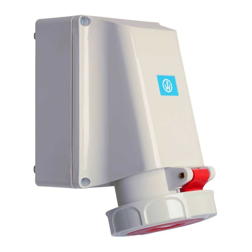 Walther Werke Wandsteckdose 63A 169406