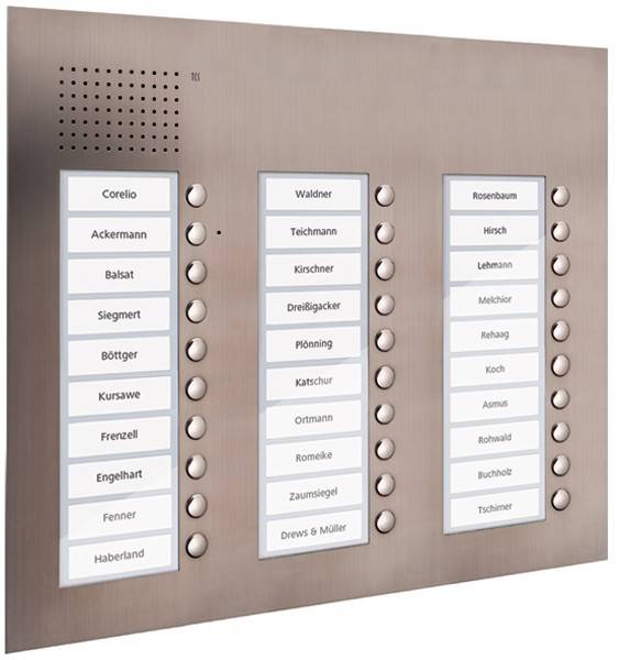 TCS Tür Control Audio Außenstation PUK 30 PUK30/3-ES