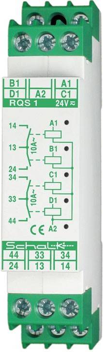 Schalk Vierfachrelais RQS 1 (24V UC)