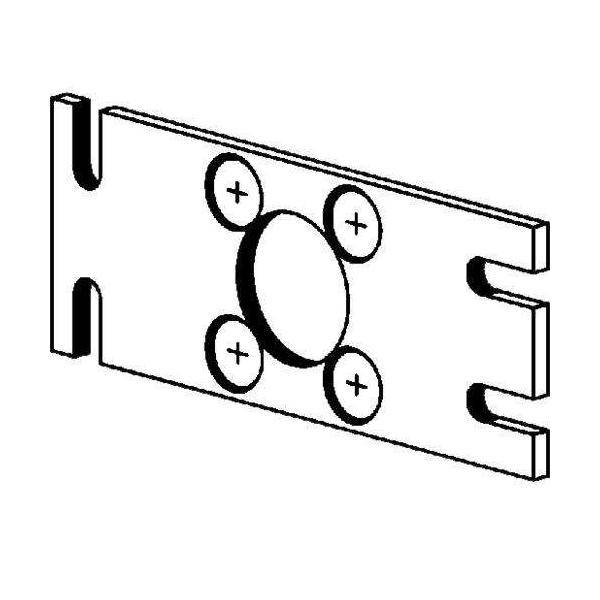 Stahl Montageplatte Montageplatte