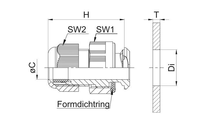 Jacob Kabelverschraubung K341-1025-01