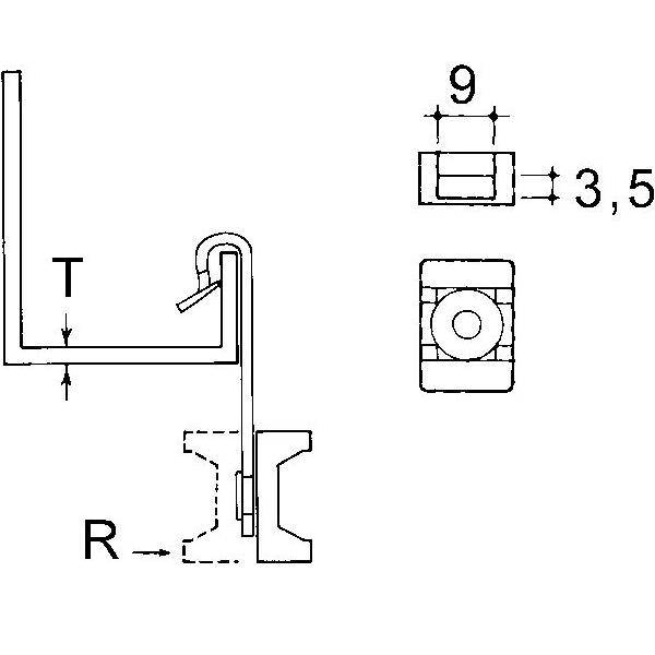 Niedax Kabelbefestigung AV155-M