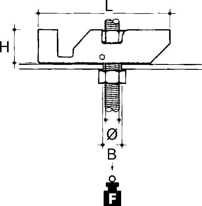 Niedax Profildeckenabhänger DTH-8T