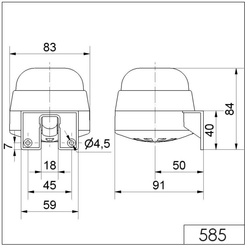Werma Signalhupe 58500075