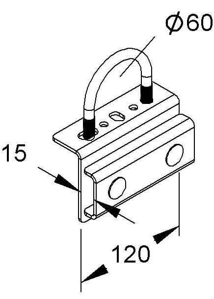 Niedax Holmanschlußhalter MIHR 6015 F