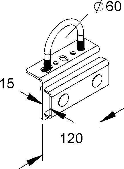 Niedax Holmanschlußhalter MIHR 6015 F