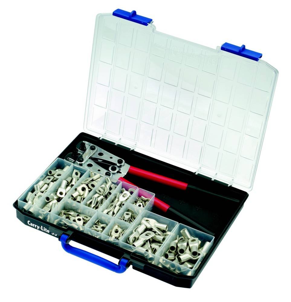 Cimco Werkzeuge Rohrkabelschuh-Sortiment 181548