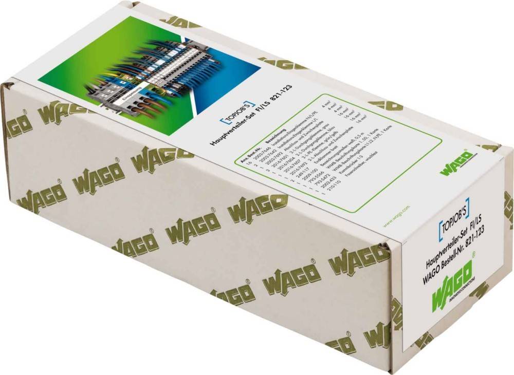 WAGO GmbH & Co. KG Hauptverteiler-Set 2 821-123