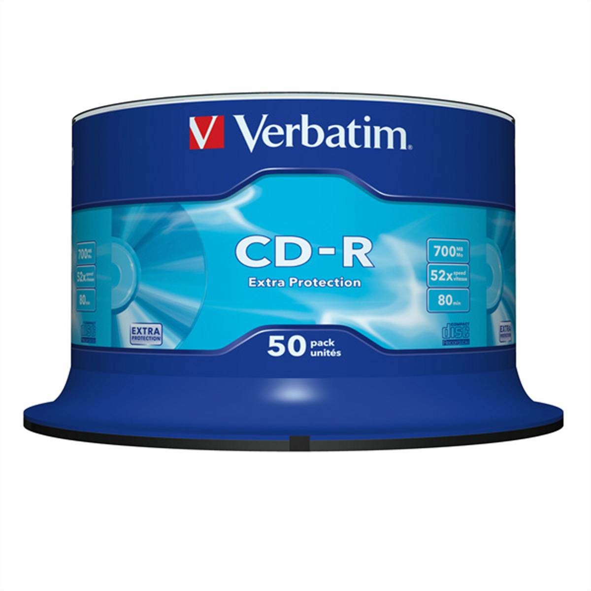 Verbatim - 50 x CD-R - 700 MB (80 Min) 52x