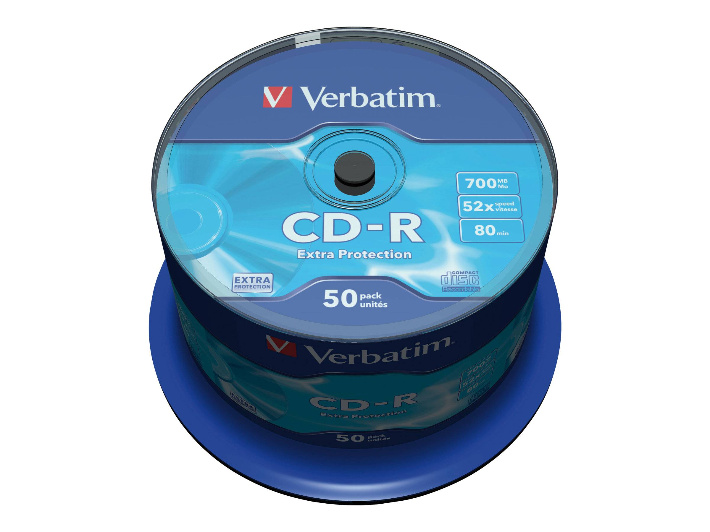Verbatim - 50 x CD-R - 700 MB (80 Min) 52x