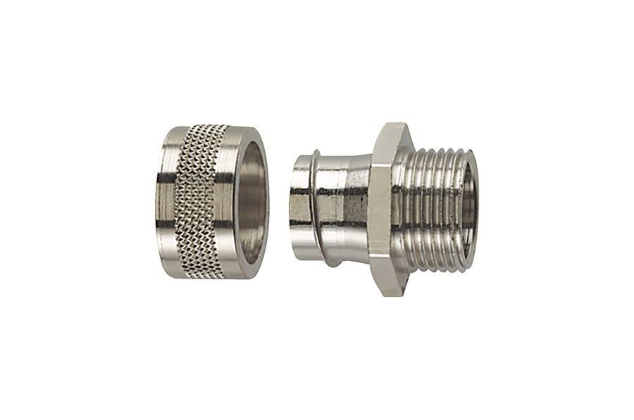 HellermannTyton Metallverschraubung 166-31014(10)
