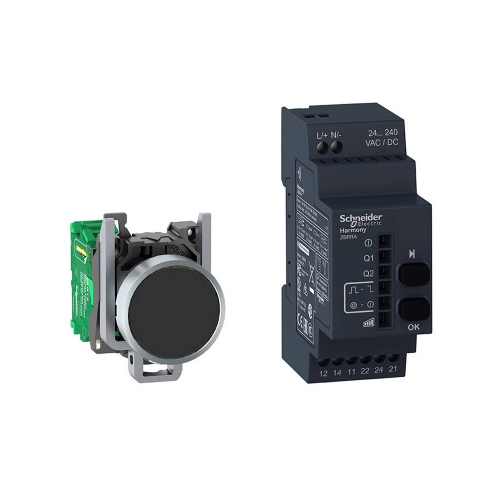 Schneider Electric Drucktaster-Set AC/DC XB4RFA02