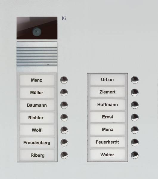 TCS Tür Control Video-Außenstation Color AVU15140-0010
