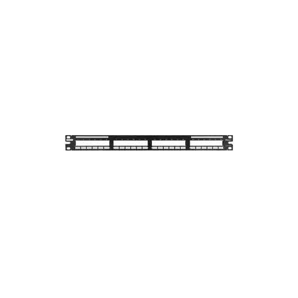 Panduit Patchpanel gerade 1HE QPP24BL