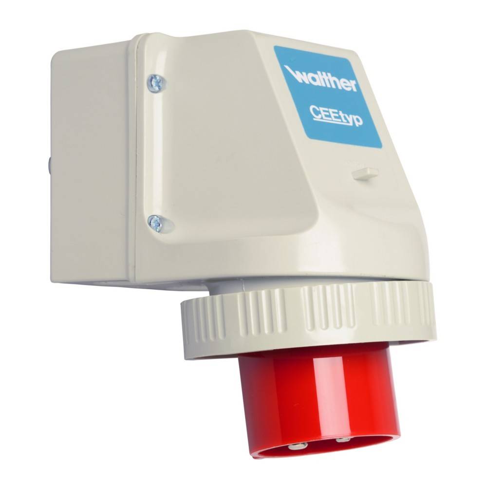 Walther Werke Wandgerätestecker 16A 618406