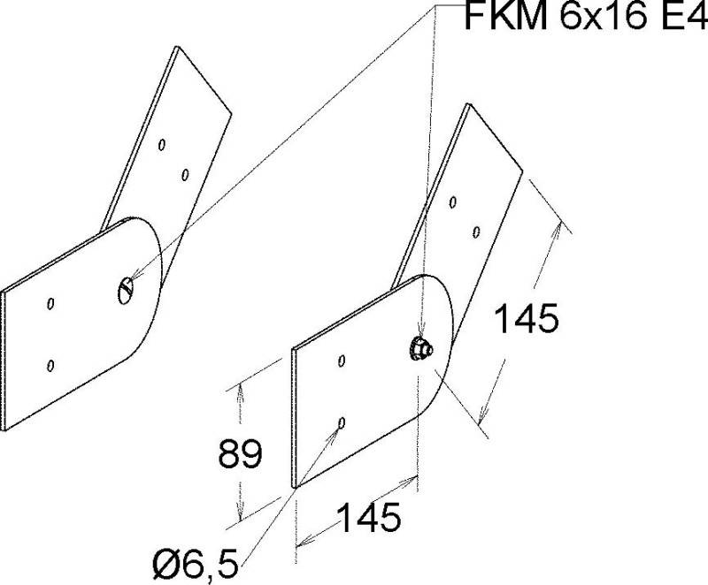 Niedax GFK-Gelenkverbinder KKGV 110