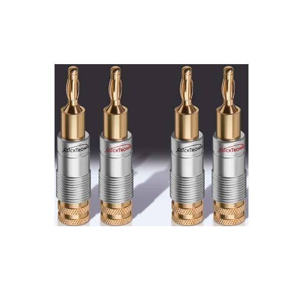 Clicktronic Lautsprecherkabel-Stecker 53983 (VE4)