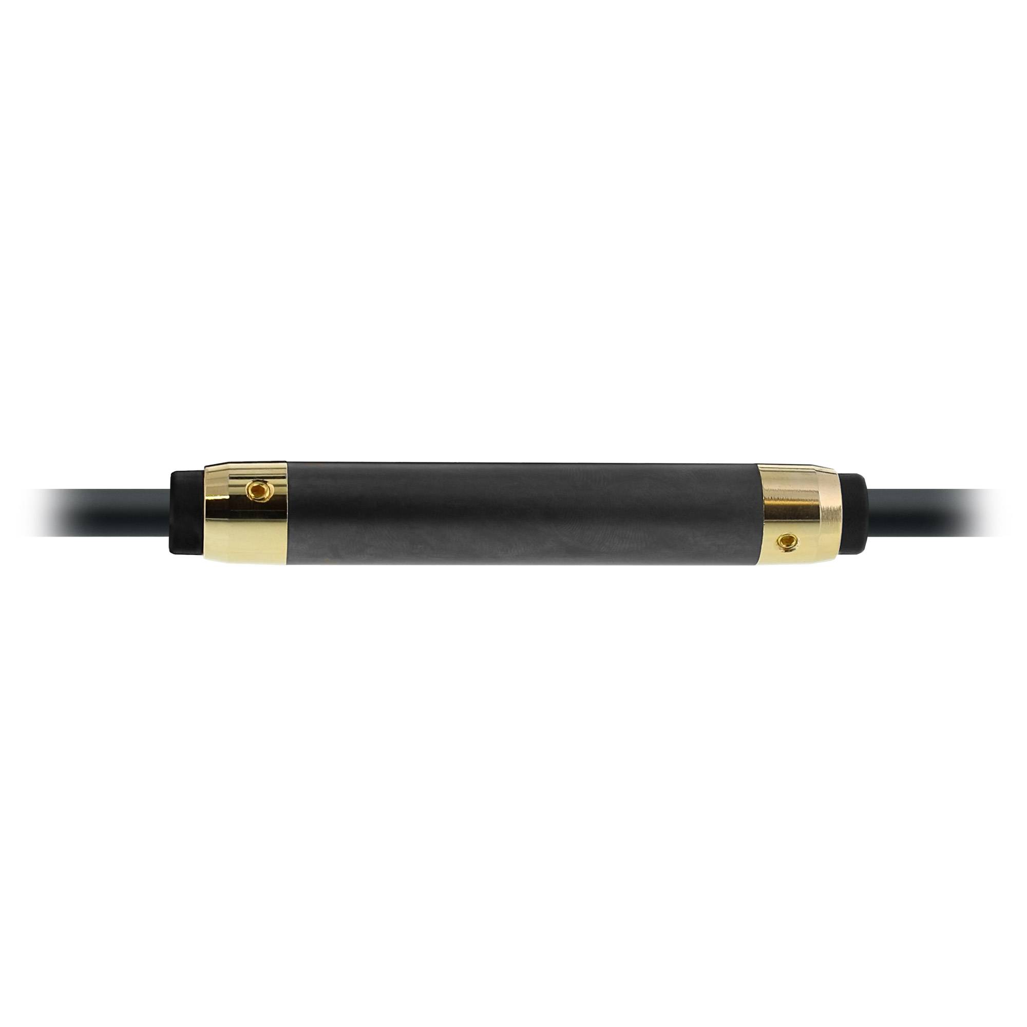INLINE - HDMI-High Speed Kabel mit Eth. - ST / ST - aktiv - schwarz / gold - 40m