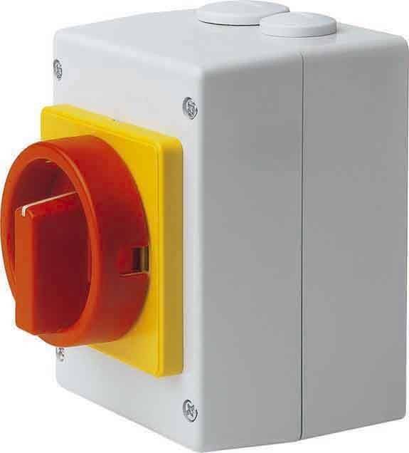 Elektra Tailfingen Haupt-Not-Ausschalter S1 011/HS-T8/2-D-MRG