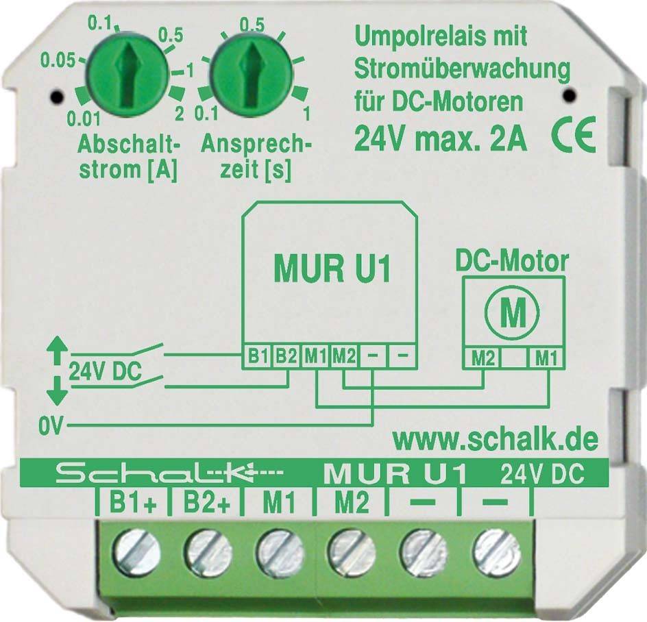 Schalk Motor-Umpolrelais MUR U1 (24V DC)