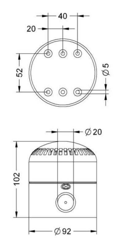 Grothe Elektrische Sirene SIR 8904WS