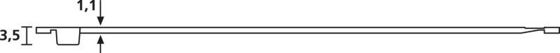 HellermannTyton Kabelbinderspule 12046009 (VE=140