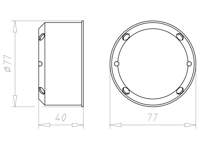 Kaiser Hohlwand-Gerätedose 9461-14