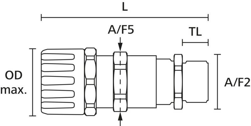 HellermannTyton KS-Verschraubung HG13-SCG-M16