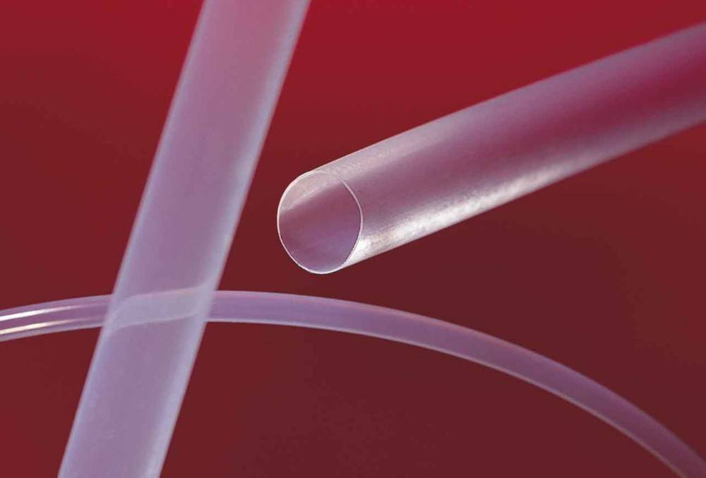 50 Stk. HellermannTyton Schrumpfschlauch TFE2-18-1220-PTFE-CL