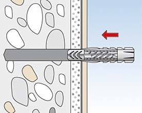 Fischer Deutschl. Waschtisch-Befestigung WD 10x140