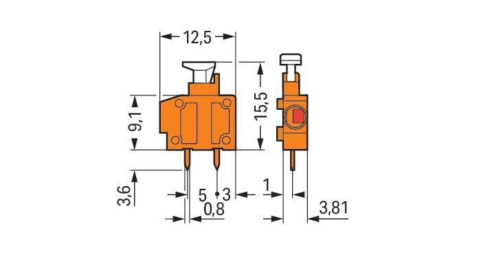 WAGO GmbH & Co. KG Anreihbare Leiterplattenk. 235-772