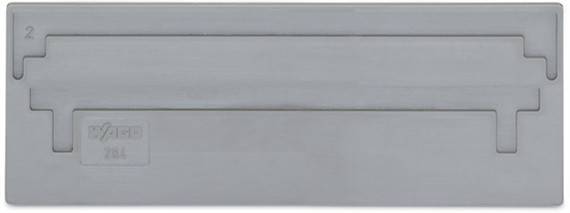 WAGO GmbH & Co. KG 3-Leiter-FV-Trennwand grau 284-309