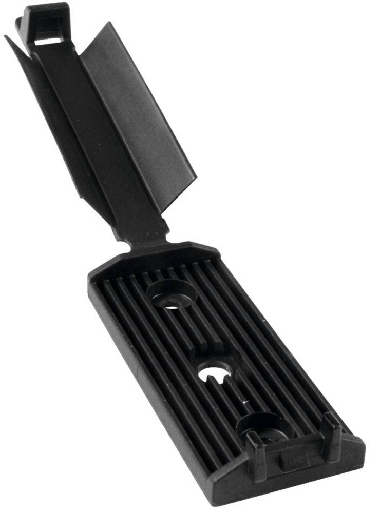 HellermannTyton Flachbandkabelhalter FKH80-HIR-BK-C1