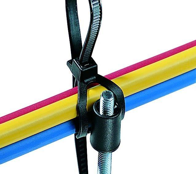 HellermannTyton Befestigungsbinder RT50RS5-N66-BK-C1