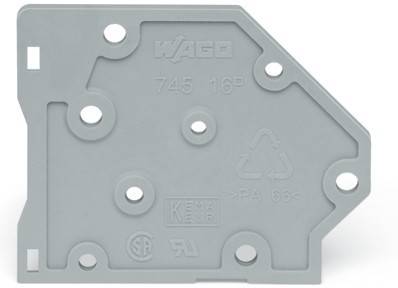 WAGO GmbH &amp; Co. KG Abschlussplatte 745-500