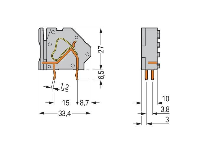 WAGO GmbH & Co. KG Einzelklemme 745-851/006-000