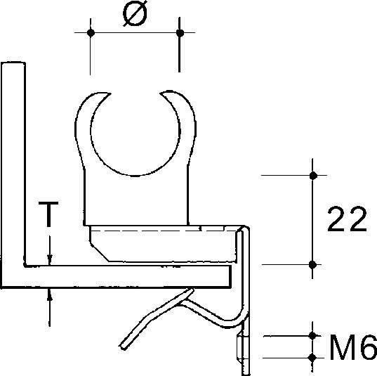 Niedax Rohrbefestigung EH814-P28
