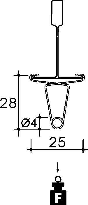 Niedax Akustikbaubefestigung LH-2515
