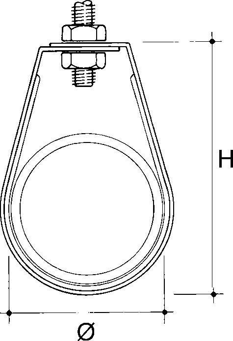 Niedax Rohrbefestigung PH-25