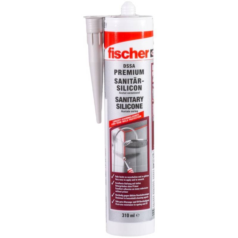 12 Stück Fischer Deutschl. Sanitärsilicon 310ml DSSA FUG