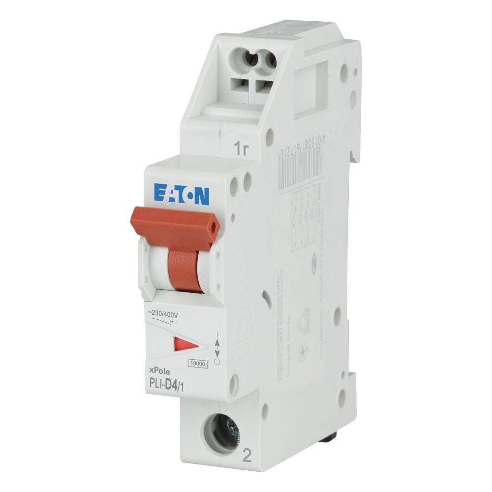 Eaton Leitungsschutzschalter PLI-D4/1