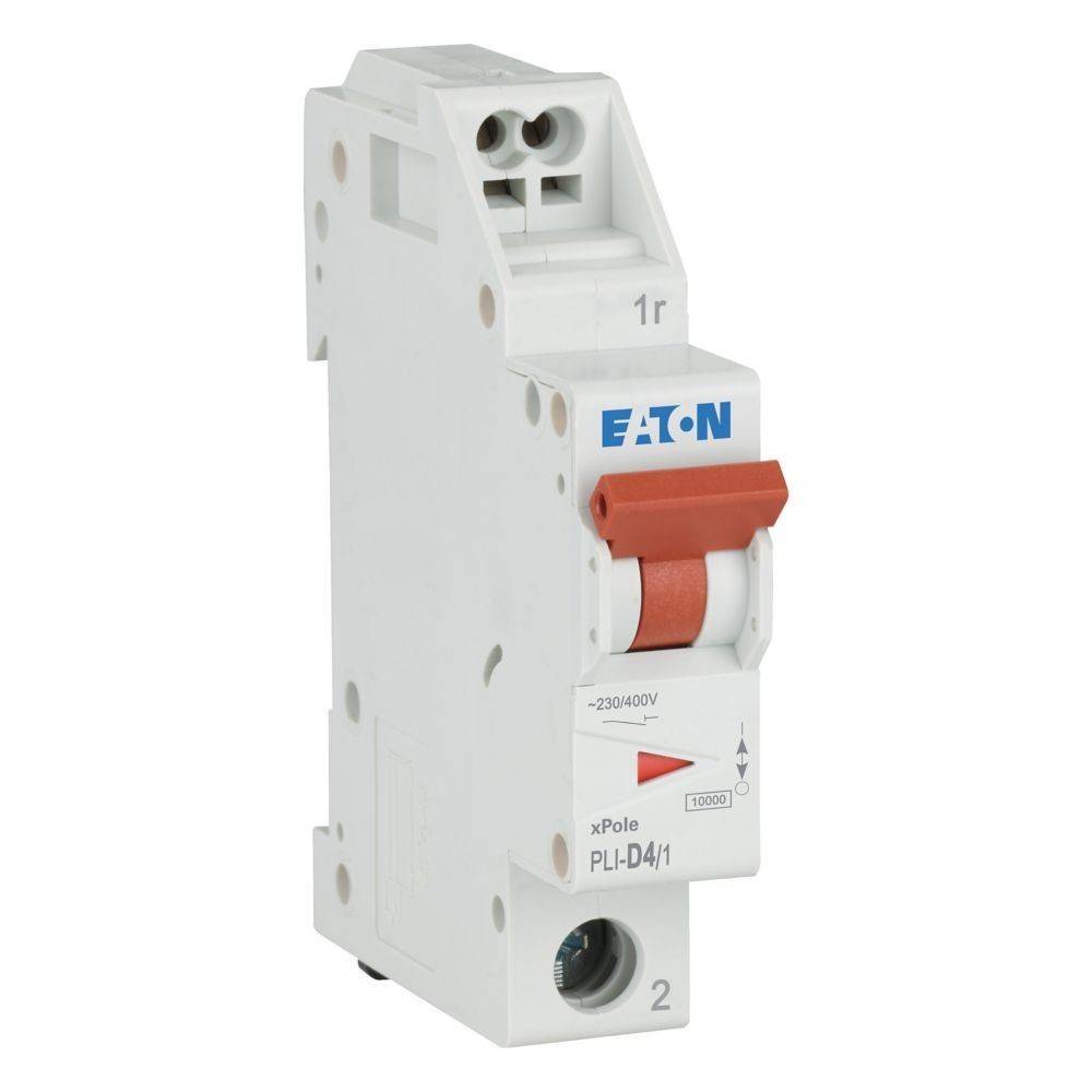 Eaton Leitungsschutzschalter PLI-D4/1