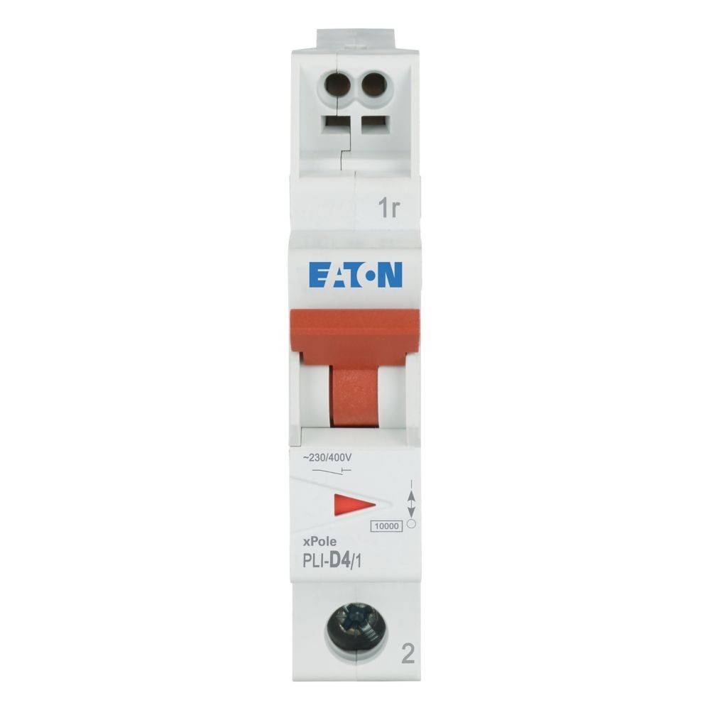 Eaton Leitungsschutzschalter PLI-D4/1