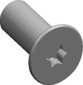 Striebel&John Senkschraube RZ13P20 (VE20)